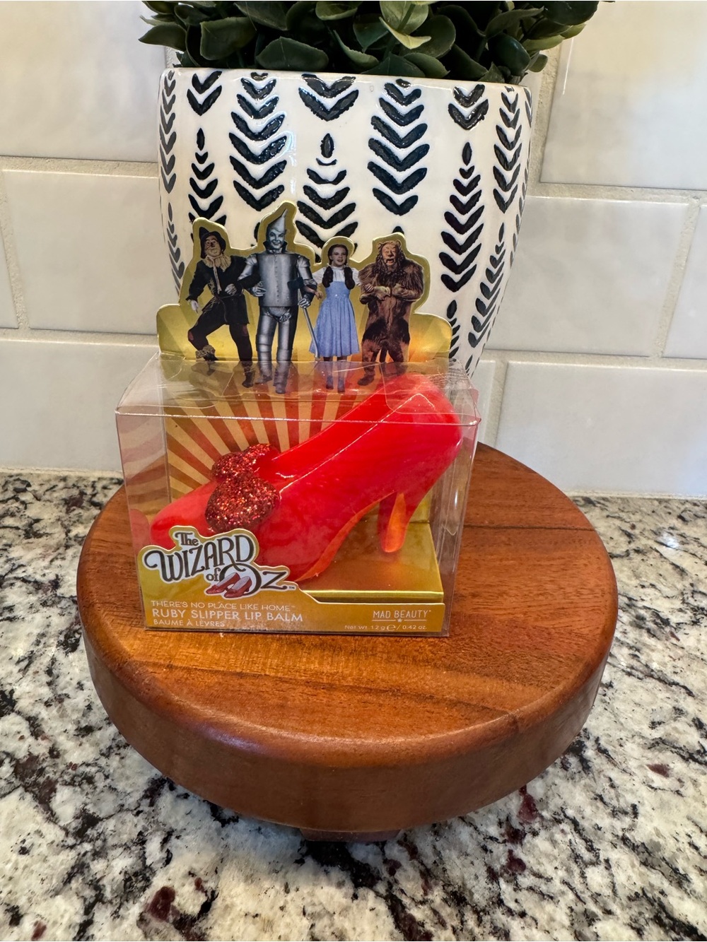 Wizard of Oz Ruby Slipper Lip Balm - Red